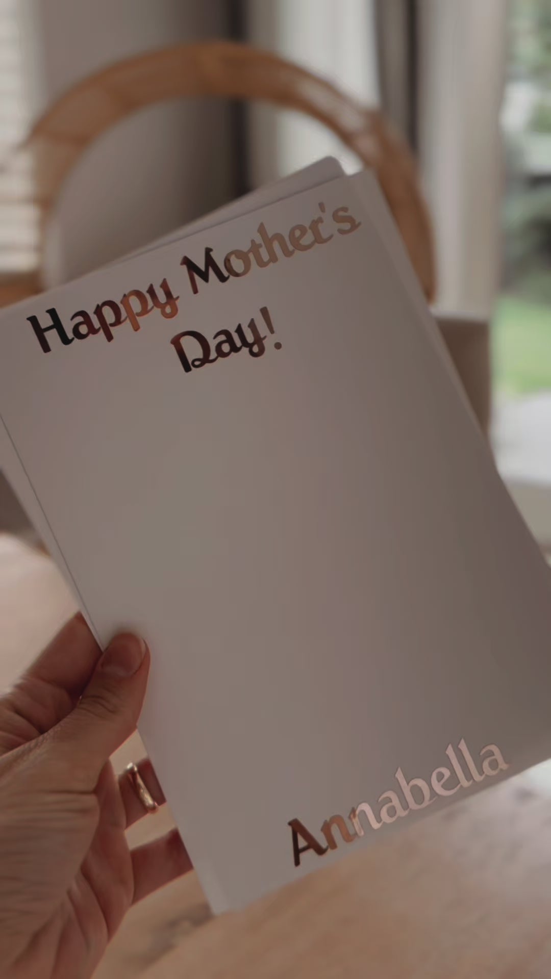 Mother's Day Personalised Inkless Print Kit