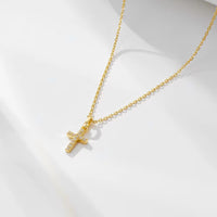 Sterling Silver Cross Necklace