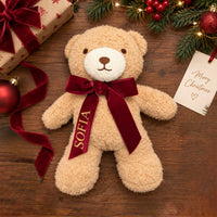Personalised Christmas Teddy Bear Plush