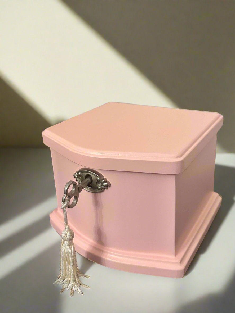 MINI LUX MUSICAL BALLERINA JEWELLERY BOX in SOFT PINK