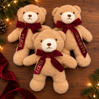 Personalised Christmas Teddy Bear Plush