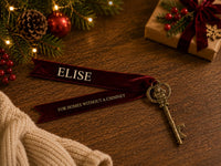 Personalised Santa’s Magic Key | For Homes Without a Chimney in Christmas Red
