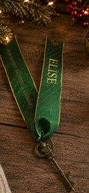 Personalised Santa’s Magic Key | For Homes Without a Chimney in Royal Green