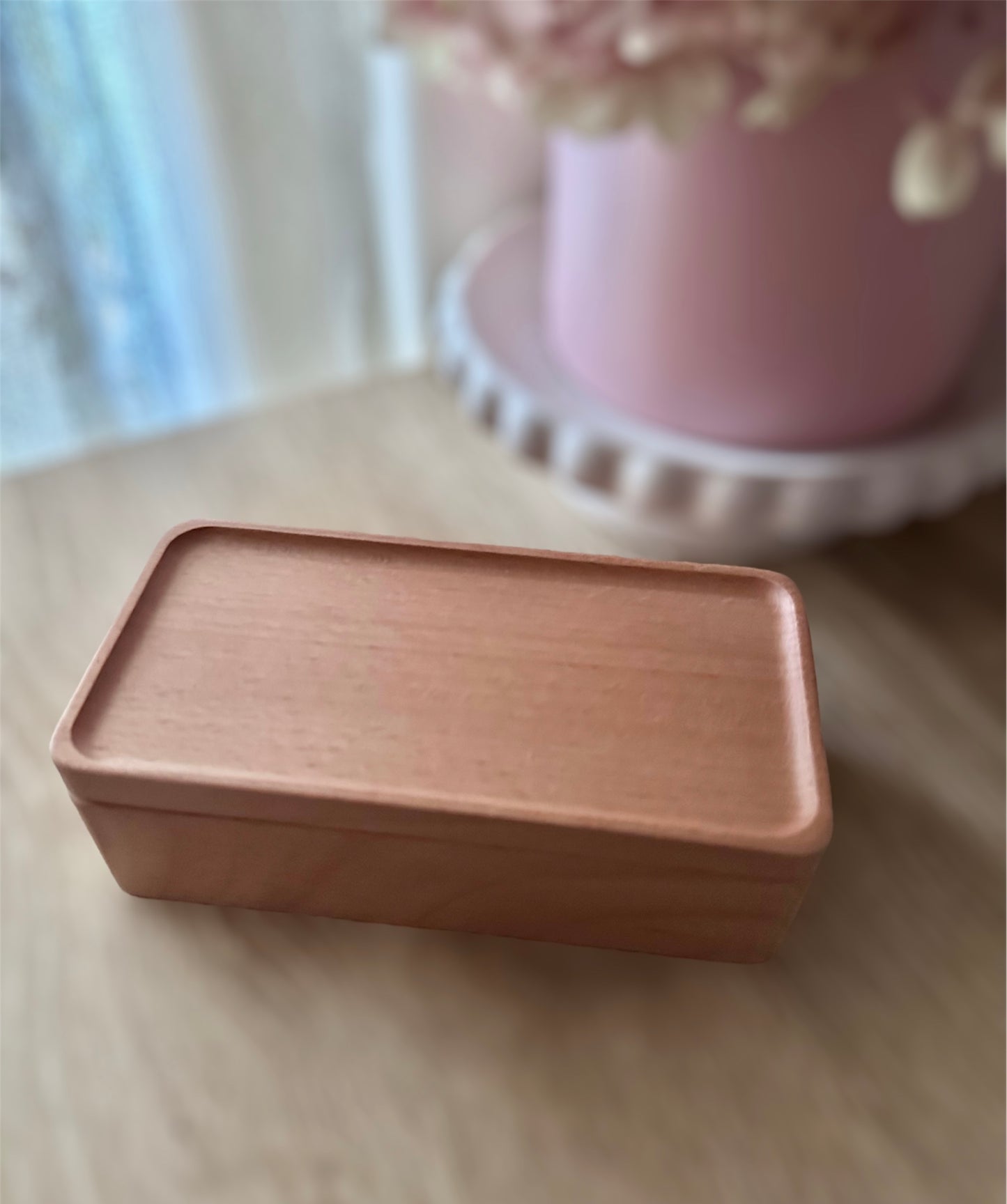 PETITE WOODEN JEWELLERY BOX