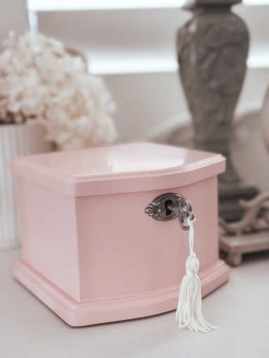 MINI LUX MUSICAL BALLERINA JEWELLERY BOX in SOFT PINK