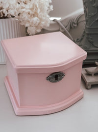 MINI LUX MUSICAL BALLERINA JEWELLERY BOX in SOFT PINK