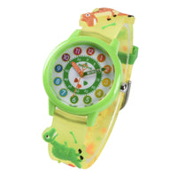 Dinosaur watch - in green