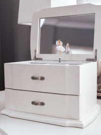 Large Classic Lux Musical Jewellery Box