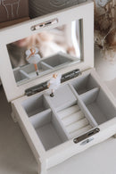 Classic Vintage-Inspired Musical Ballerina Jewellery Box
