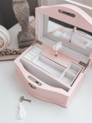 SOFT PINK - LUX MUSICAL BALLERINA JEWELLERY BOX