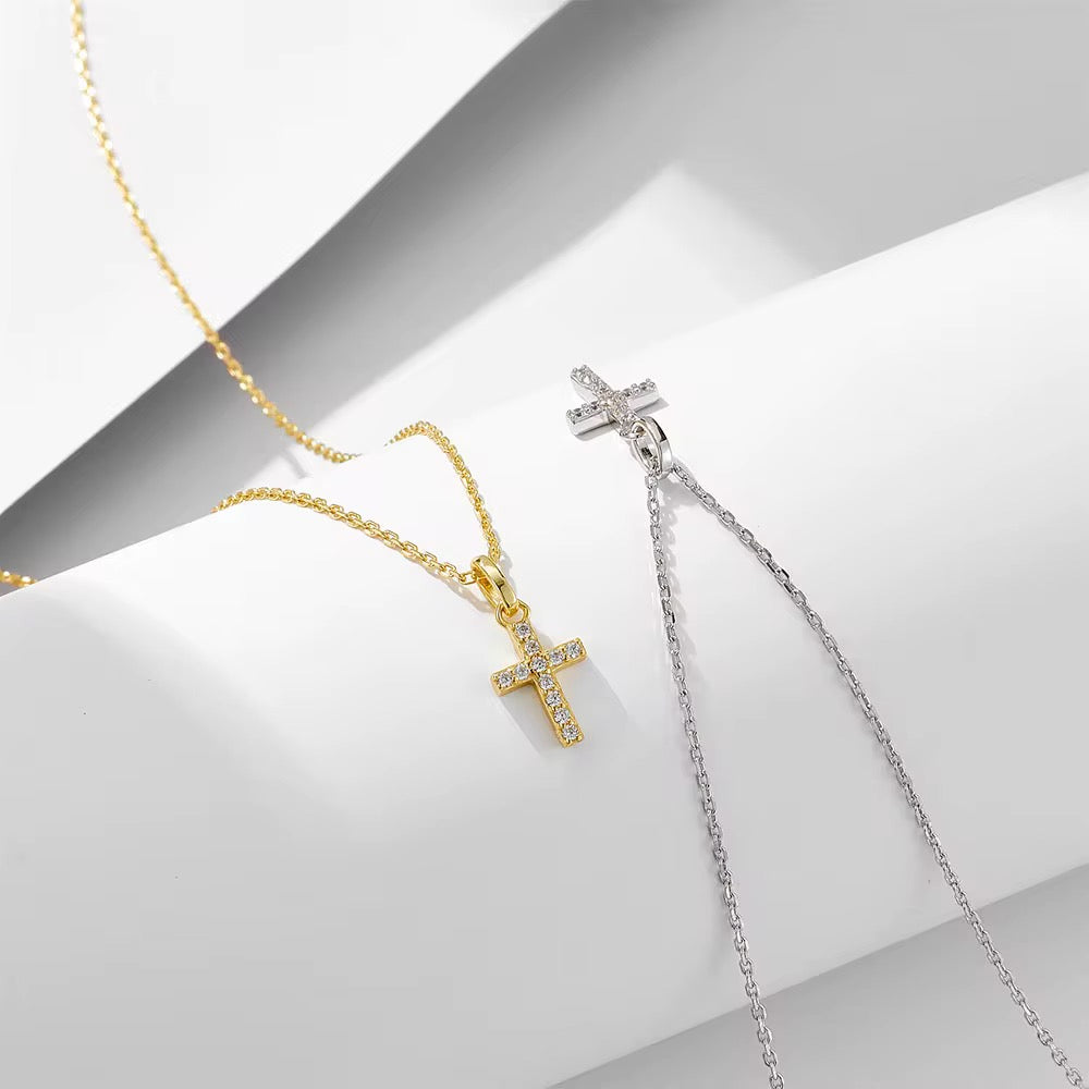 Sterling Silver Cross Necklace