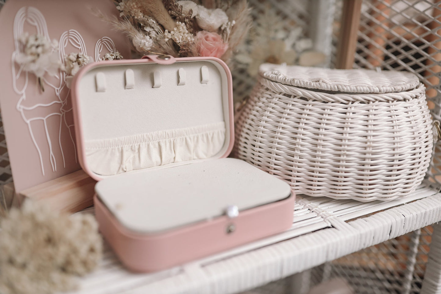 PORTABLE JEWELLERY CASE RECTANGLE