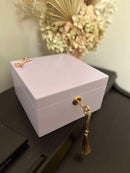 LAVENDER MUSICAL BALLERINA JEWELLERY BOX