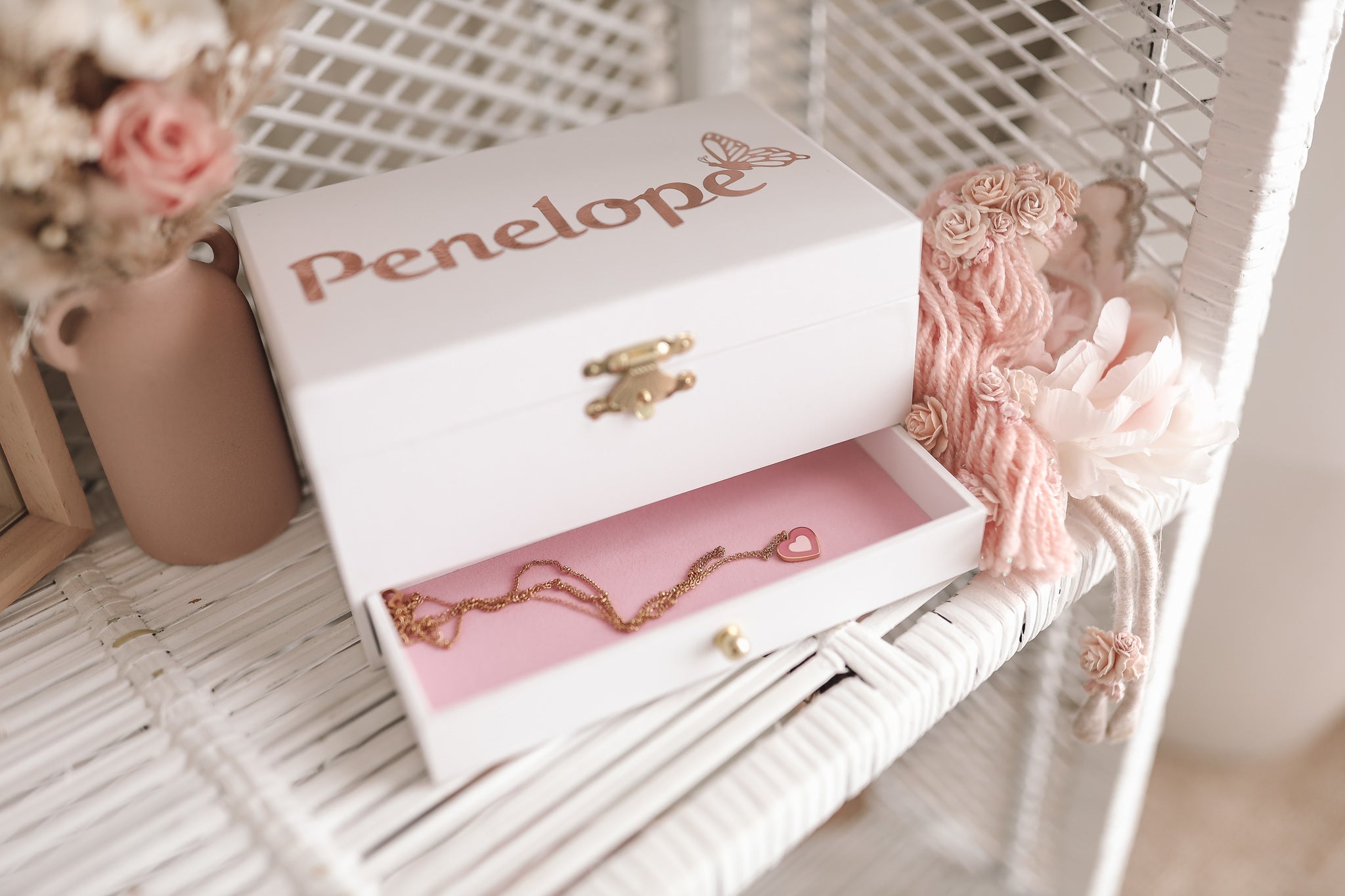 MUSICAL BALLERINA JEWELLERY BOX - Personalised